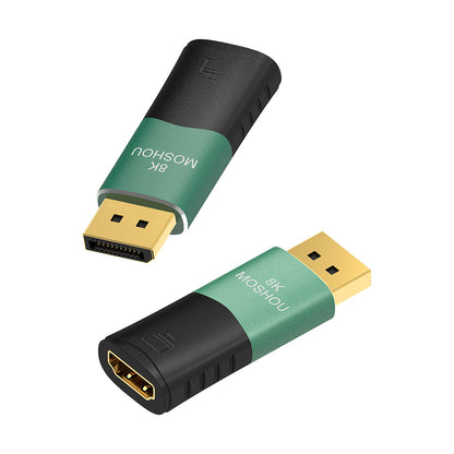 MOSHOU active DisplayPort to HDMI adapter for monitor TV and projector