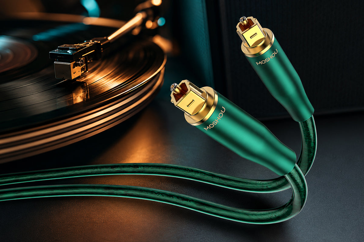 MOSHOU digital and analog audio cables