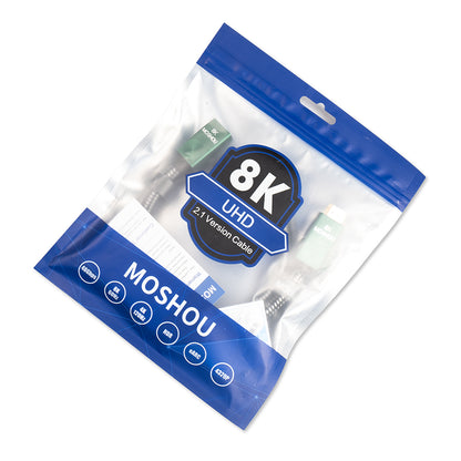MOSHOU 8K HDMI 2.1 extension cable retail packaging