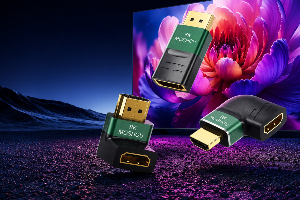 MOSHOU video and audio adapters and converters