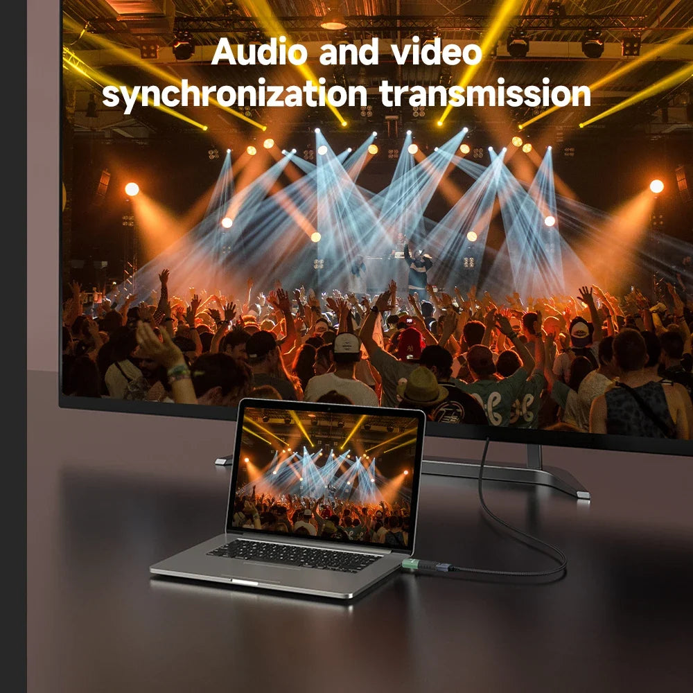 MOSHOU DisplayPort to HDMI adapter built-in conversion chipset