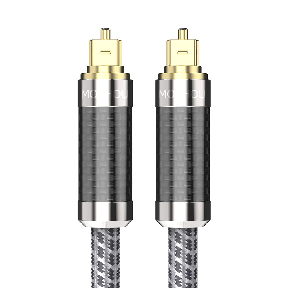 MOSHOU carbon fiber Toslink digital optical audio cable