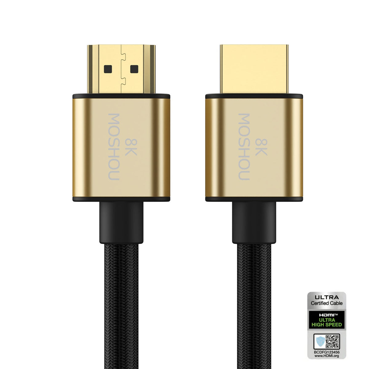MOSHOU HDMI cable with certification label