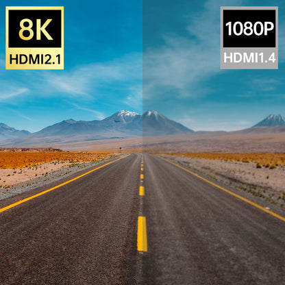 8K HDMI 2.1 long-distance transmission comparison