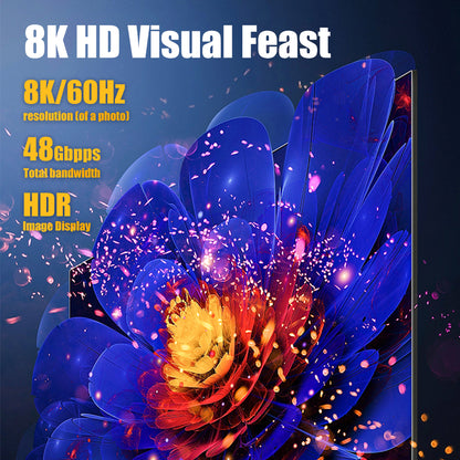 Flexible long distance fiber optic HDMI cable