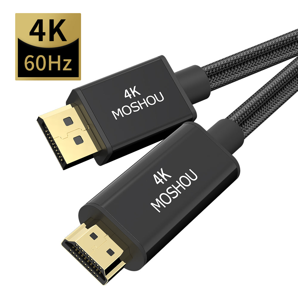MOSHOU 4K DP to HDMI cable product detail