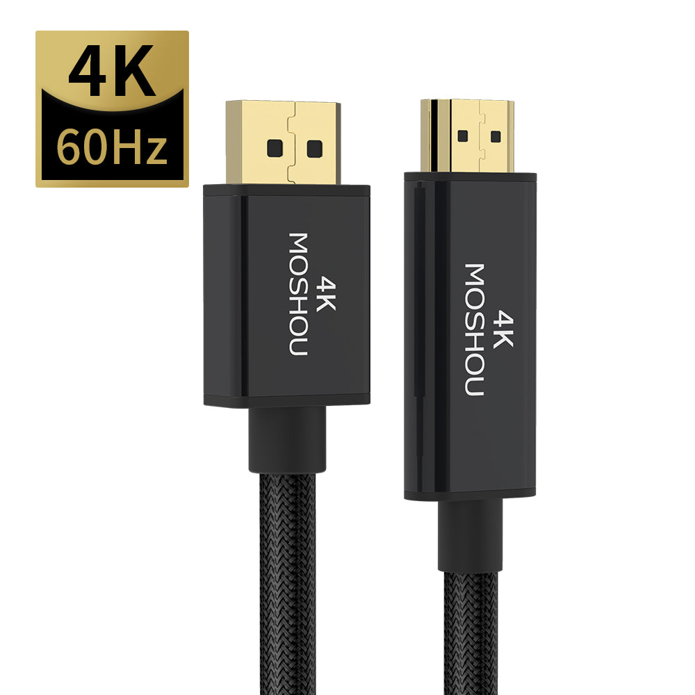 DisplayPort source to HDMI display directional cable