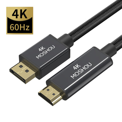 MOSHOU DisplayPort to HDMI cable for monitor and TV