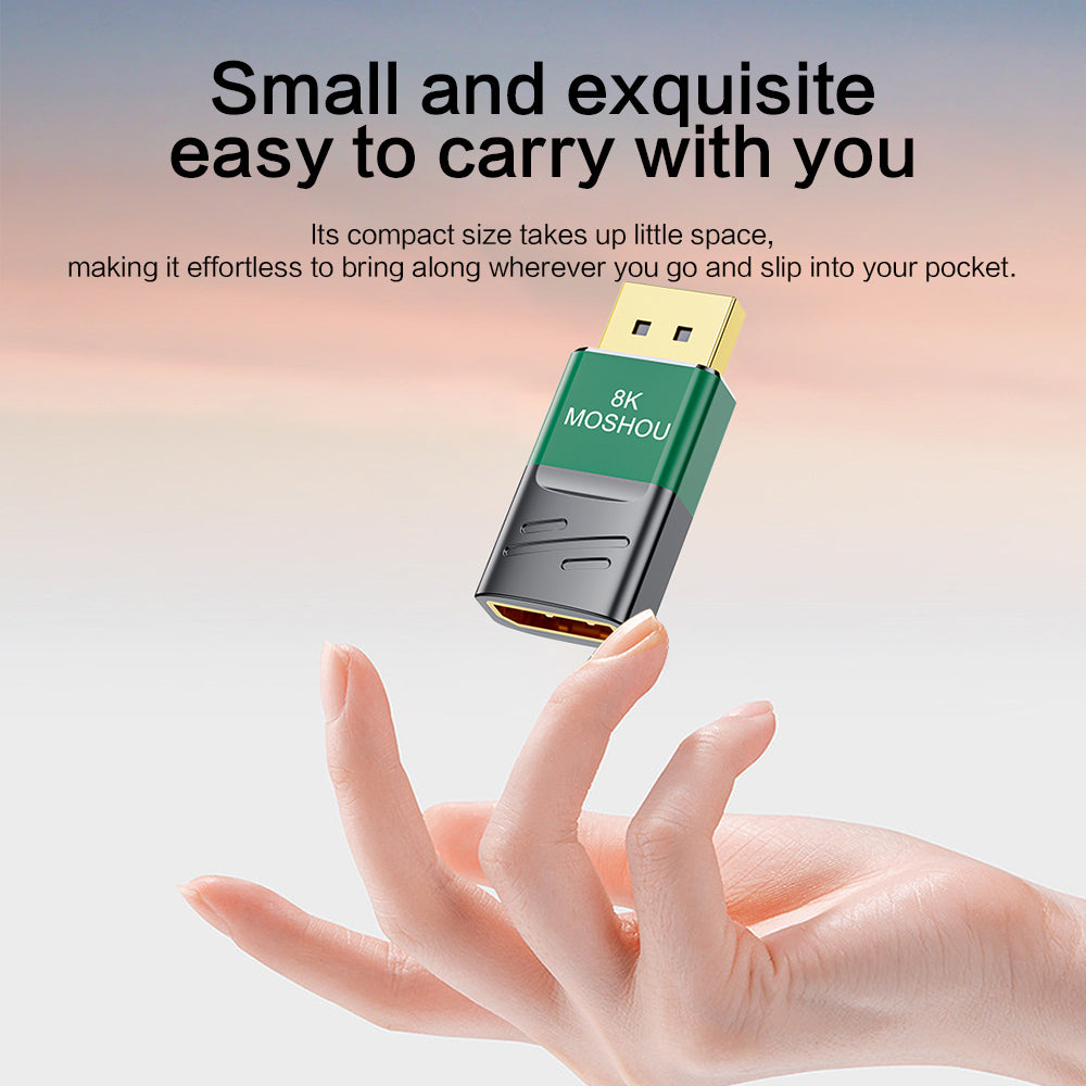 MOSHOU DP 2.0 adapter dimensions 20.9 by 35.1 by 11.4 millimeters