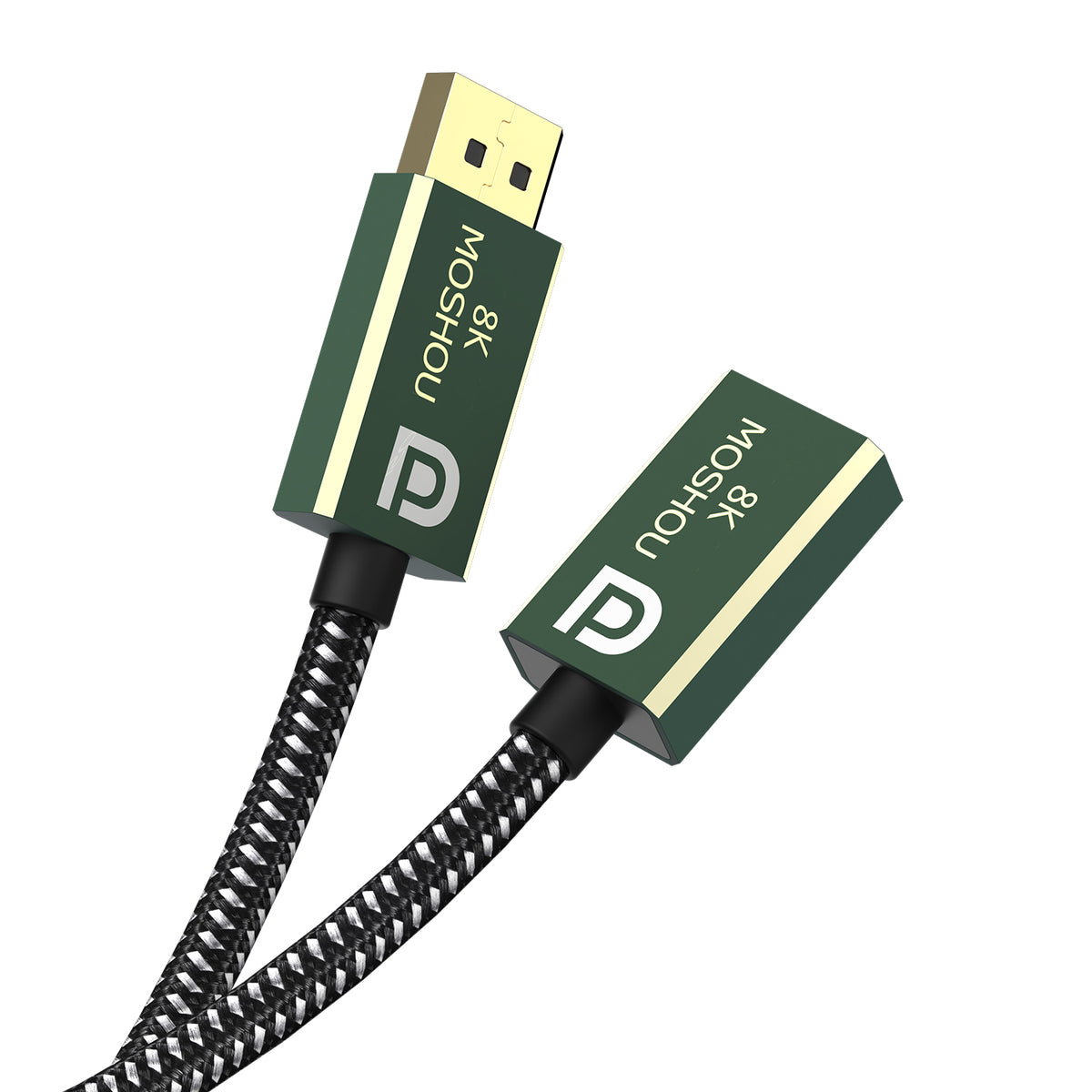 MOSHOU DisplayPort 2.0 extension cable gaming feature support