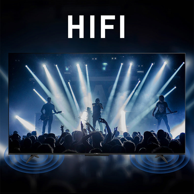 HiFi home theater audio supported through HDMI connection