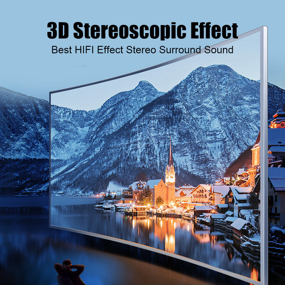 3D video and surround sound support on compatible HDMI devices