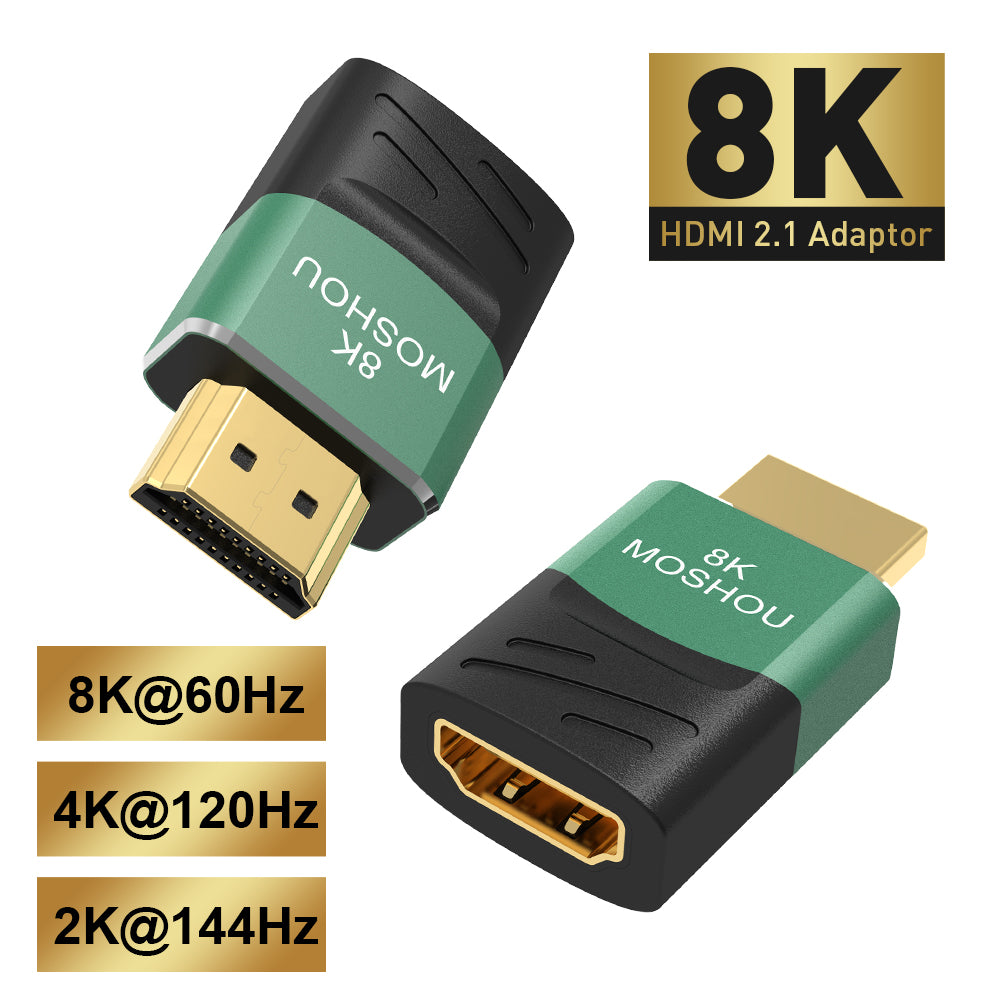 MOSHOU HDMI 2.1 male-to-female adapter variant