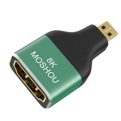 MOSHOU HDMI 2.1 Micro HDMI male to HDMI female adapter HD-035