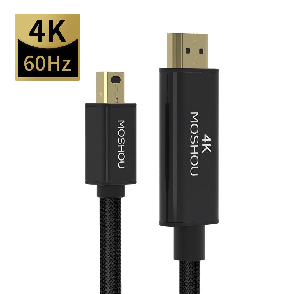 MOSHOU Mini DisplayPort to HDMI cable product detail