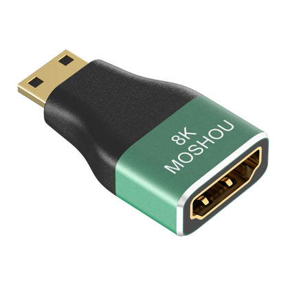 MOSHOU HDMI 2.1 Mini HDMI male to HDMI female adapter HD-032