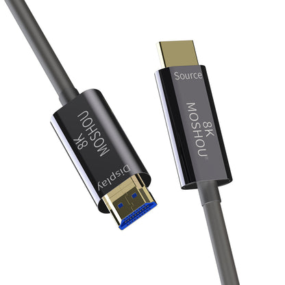 MOSHOU HDMI 2.1 active optical cable connector angle