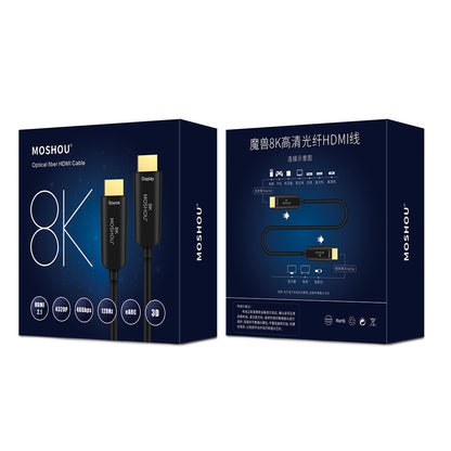 MOSHOU optical HDMI cable retail package