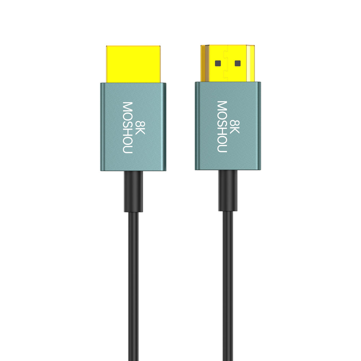 MOSHOU straight 2.4mm ultra-slim coaxial HDMI 2.1 cable