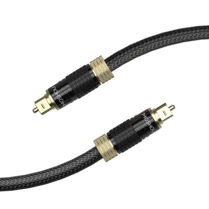 MOSHOU Toslink cable with flexible braided jacket