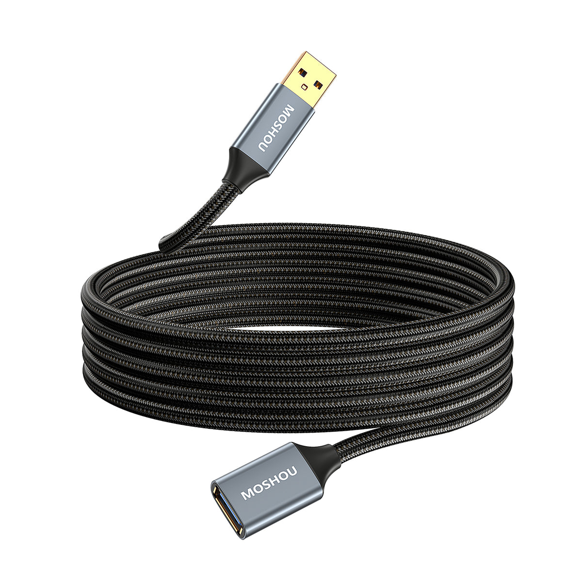 USB 3.0 extension cable connector and cable dimensions